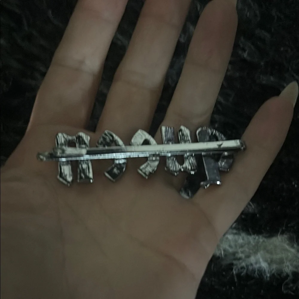 Queen Rhinestone Brooch - Picture 2 of 5